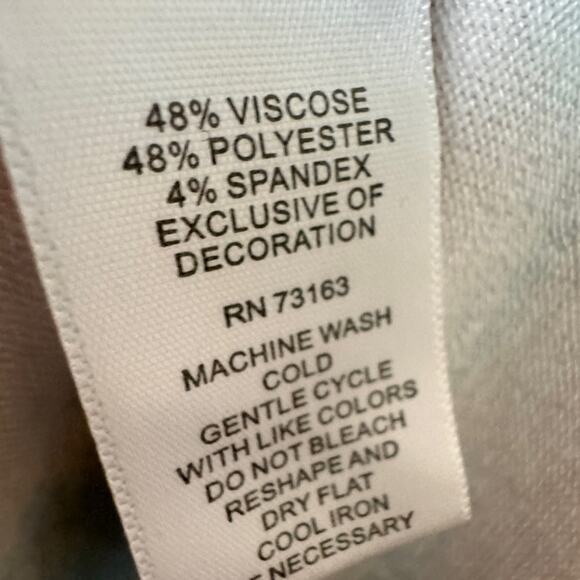 Cupio Blush Womens Short Sleeve Floral Print  v Front Flutter Sleeve Blouse Sz S - Picture 3 of 8